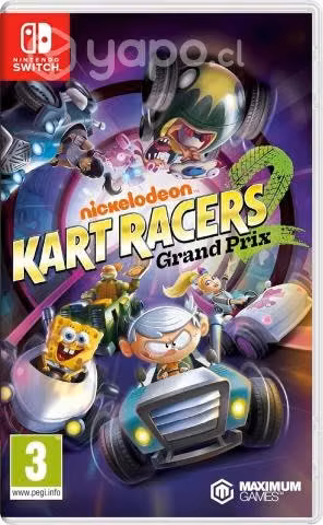 Nickelodeon Kart Racers 2 Switch Nuevo y sellado