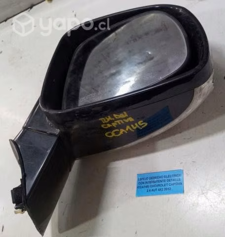 Espejo Derecho Elec Con Intermitente DetalleChevr