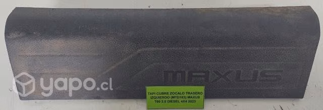 Tapiz Cubre Zocalo Tras Izq (MTD183) Maxus T60