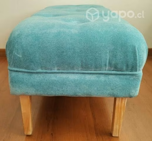 Banqueta color turquesa