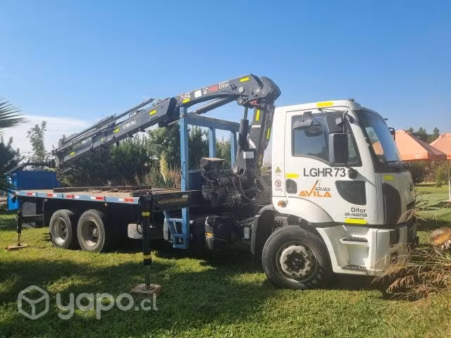 Camion Pluma Ford Cargo 2429 Hiab 211