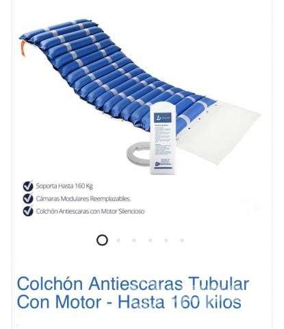 Colchon antiescaras tubular con motor nuevo - Imagen 2