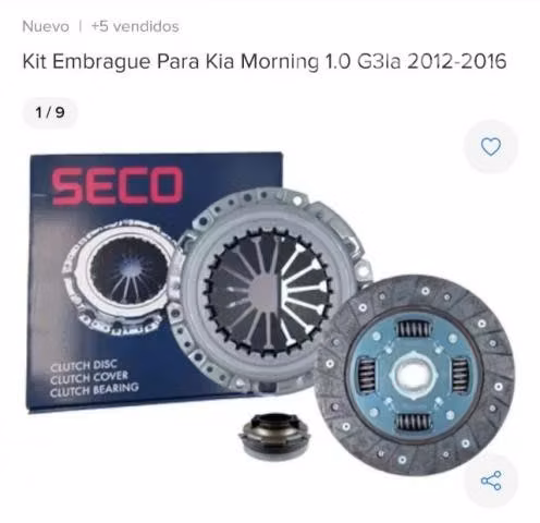 Kit de embrague