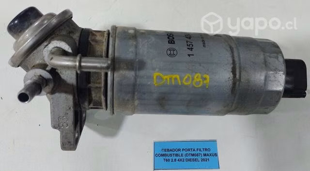 Cebador Porta Filtro Combustibl (DTM087) Maxus T60