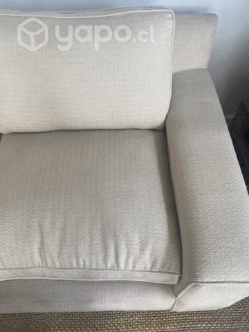 Sillón beige Fabrics