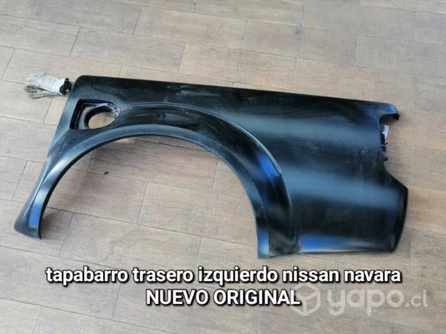 Tapabarro trasero izquierdo nissan navara nuevo