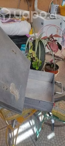 Olla de aluminio cuadrada