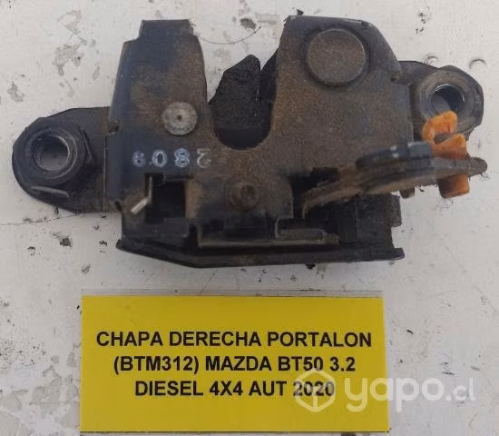 Chapa Derecha Portalon (BTM312) Mazda BT50 3.2 Die