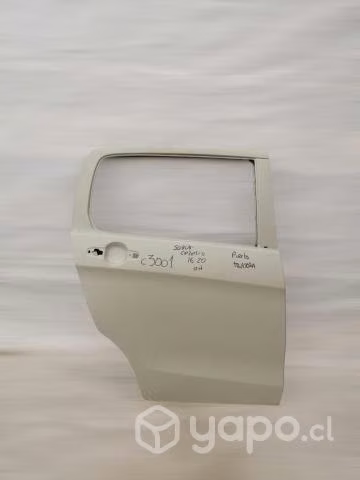 Puerta trasera rh suzuki celerio 2016-2020