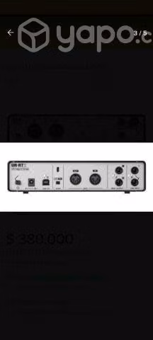Interfaz de audio profesional
