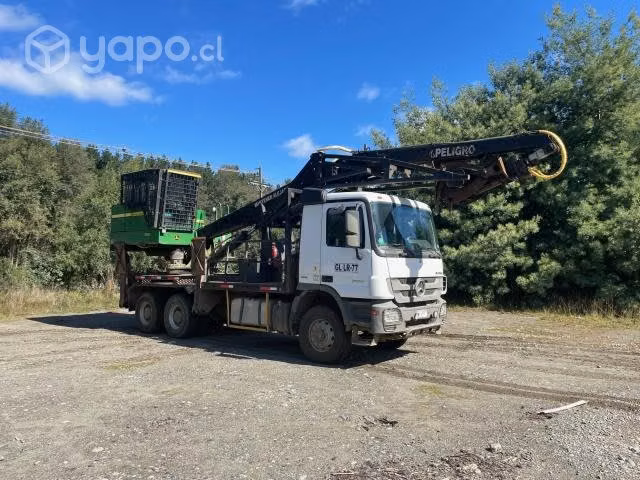 Camion grua forestal