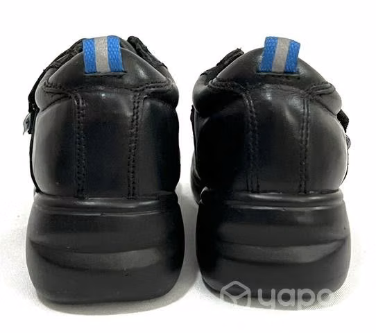 Zapato De Cuero Escolar Marca Teener N*32 Negro