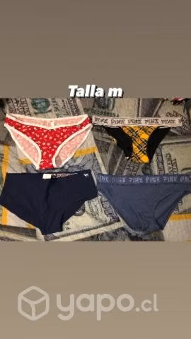 Calzones y pantaletas vs y pink tallas xs a L