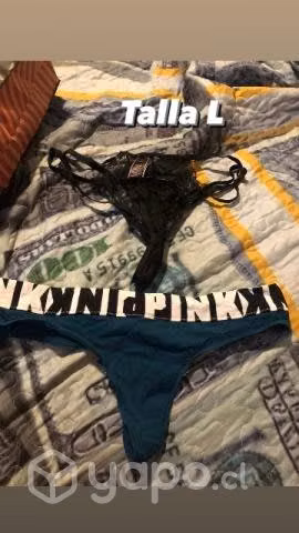 Calzones y pantaletas vs y pink tallas xs a L