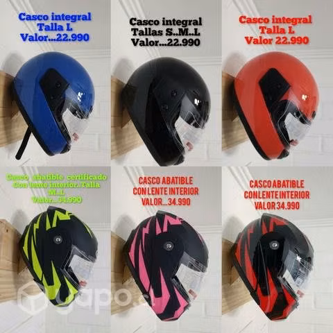 Cascos para motos