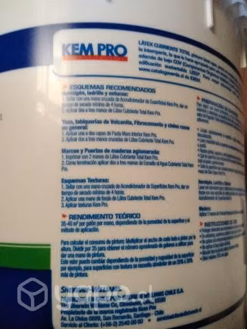 Pintura profesional Sherwin Williams Kem Pro - Imagen 3