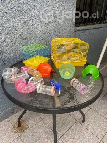 Implementos hamster excelente estado - Imagen 2