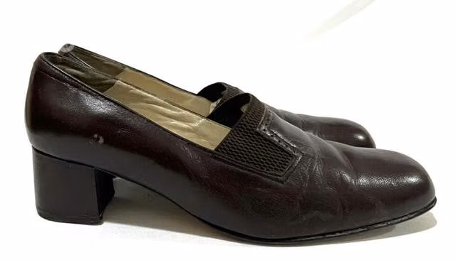 Zapato de Cuero Y Suela Marca Alaniz N*38 Café - Imagen 2