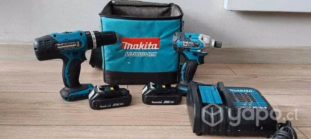 Kit Makita Taladro + Atornillador