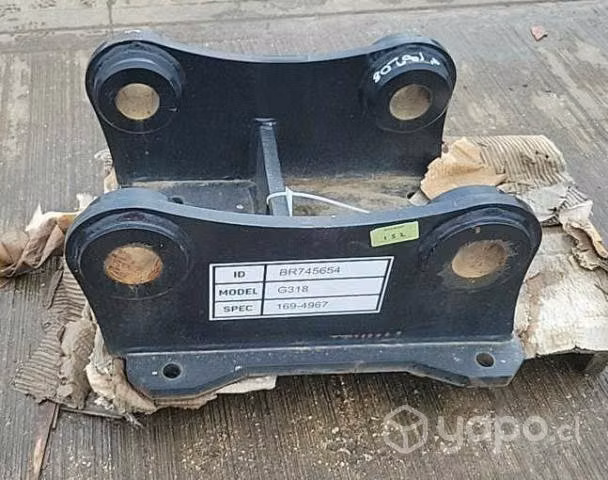 Nuevo Bulón Cabezal 45mm Para Excavadora 4-6 Ton