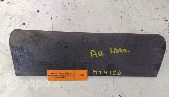 Tapiz Cubre Zocalo Tras der (MT4126) Maxus T60
