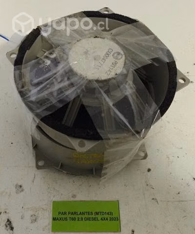 Par Parlantes (MTD143) Maxus T60 2.0 Diesel 2023