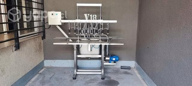 Llenadora de Botellas Liquidos 8 Salidas