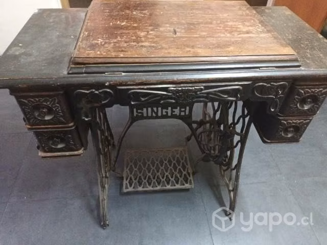 Maquina de coser Singer antigua para restaurar