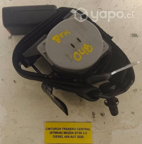 Cinturon Tras Central (BTM048) Mazda BT50 3.2 2020