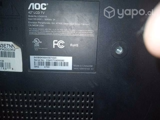 Televisor LCD AOC 42 - Imagen 2