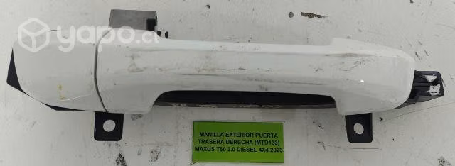 Manilla Exterior Pta tras der (MTD133) Maxus T60