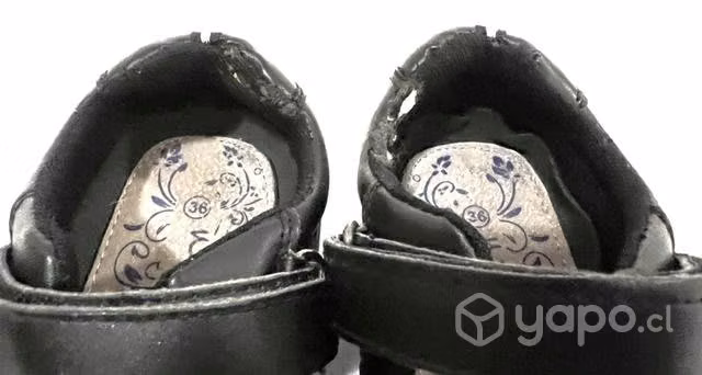 Zapato De Cuero Escolar Marca Weekend N*36