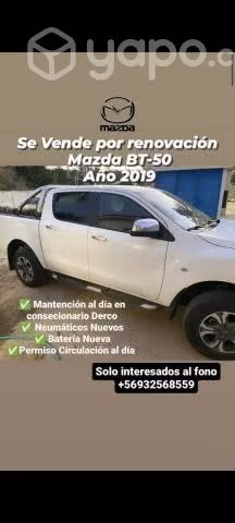 Mazda bt50 2019