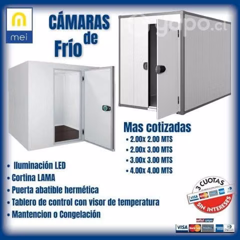 Camaras de mantencion