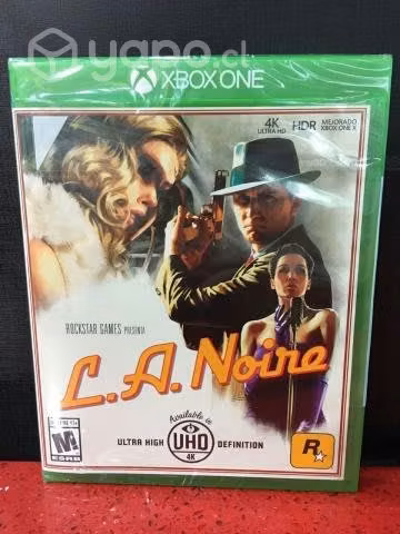 La noire xbox one Nuevo y sellado