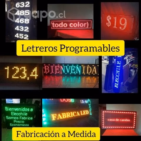 Letretros programables