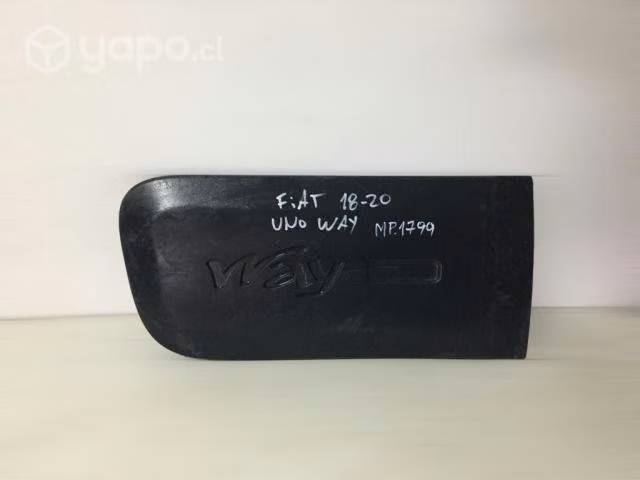 Moldura puerta trasera fiat uno way 2018-2020