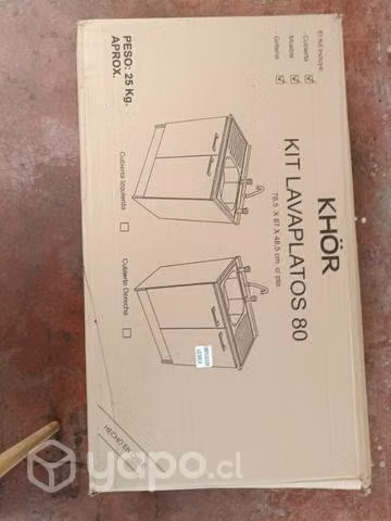 Kit lavaplatos y mueble nuevo embalado