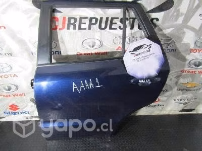 Aaaa1 puerta trasera izquierda lata hyundai santa