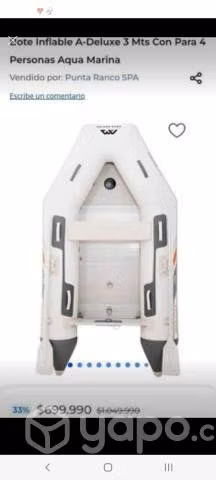 Bote tipo zodiac