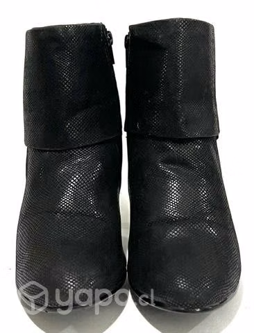 Botín Taco Sintético Marca Minelli N*37 Negro - Imagen 3