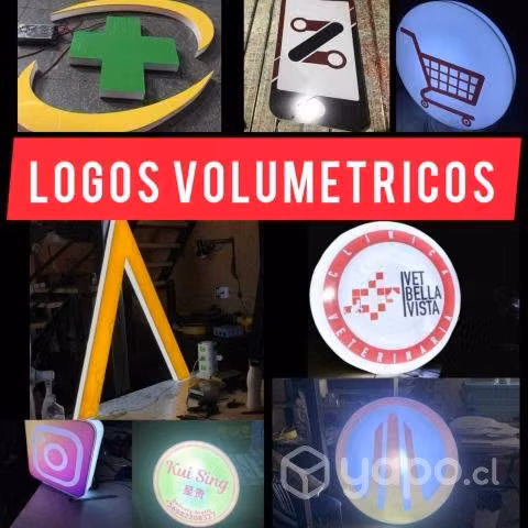 Letras con luz led en acrílico