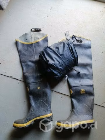 Botas pesqueras. Permeables