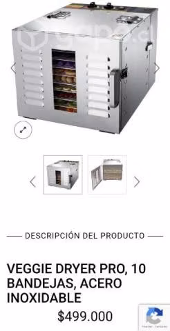 Deshidratadora Veggie Dryer Pro