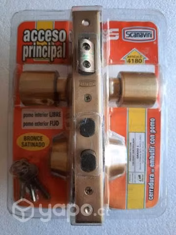 Cerradura acceso principal Scanavini