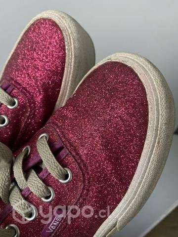 Zapatillas vans con glitter - Imagen 4