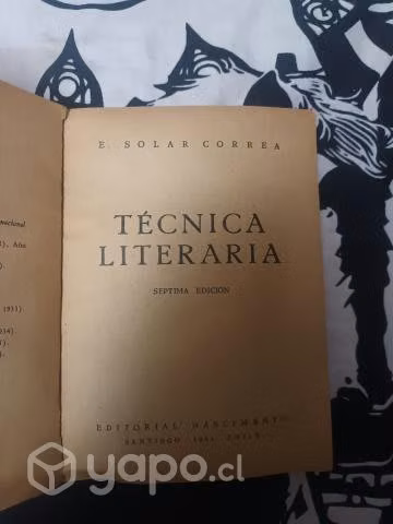 Técnica Literaria de E. Solar Correa. Nascimento