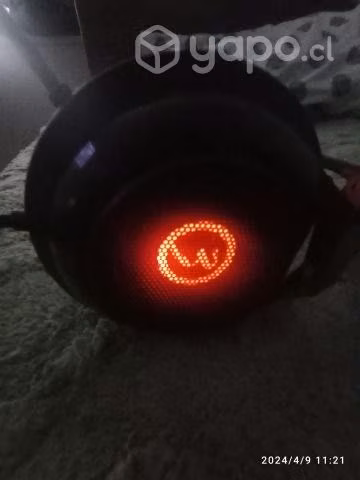 Auriculares 7.1 Rage X40 En buenas condiciones