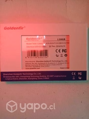 SSD 128GB Goldenfir - Imagen 2