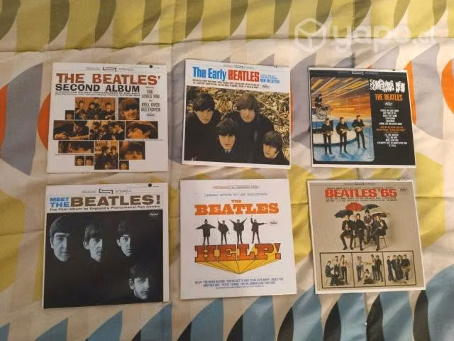 6 cds de los beatles en exelente estado